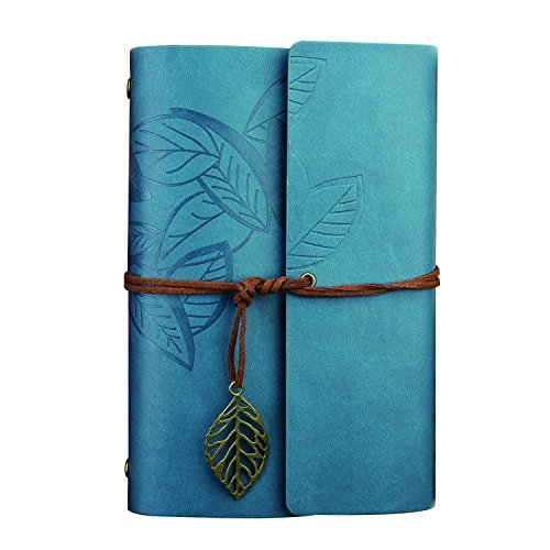 Social NectaRoy Retro Vintage Ubierta de Cuero de la PU Cuaderno Agenda Bloc