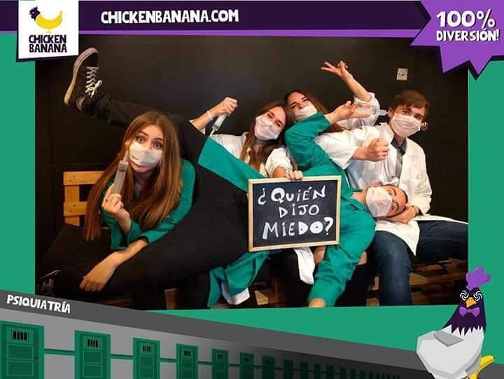 Moda Psiquiatría - Chicken Banana - Escape Room Barcelona