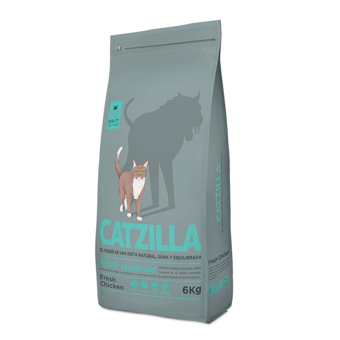 Moda Comida gatos esterilizados Catzilla 6kg