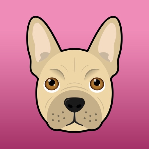 App FrenchieMoji: French Bulldog Emojis