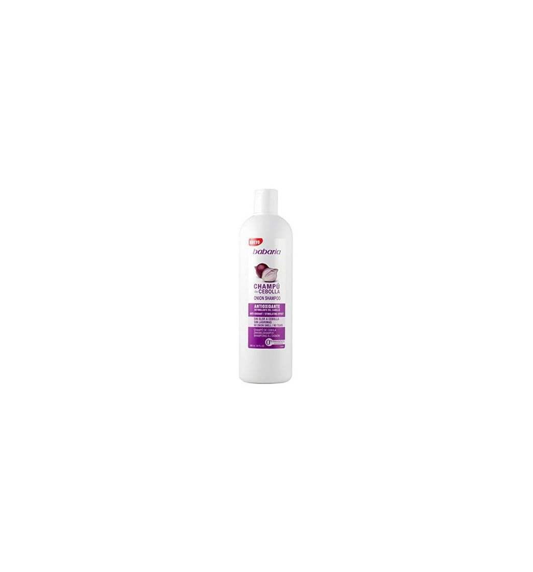 Social Babaria Cebolla Antioxidante - Champú, 600 ml