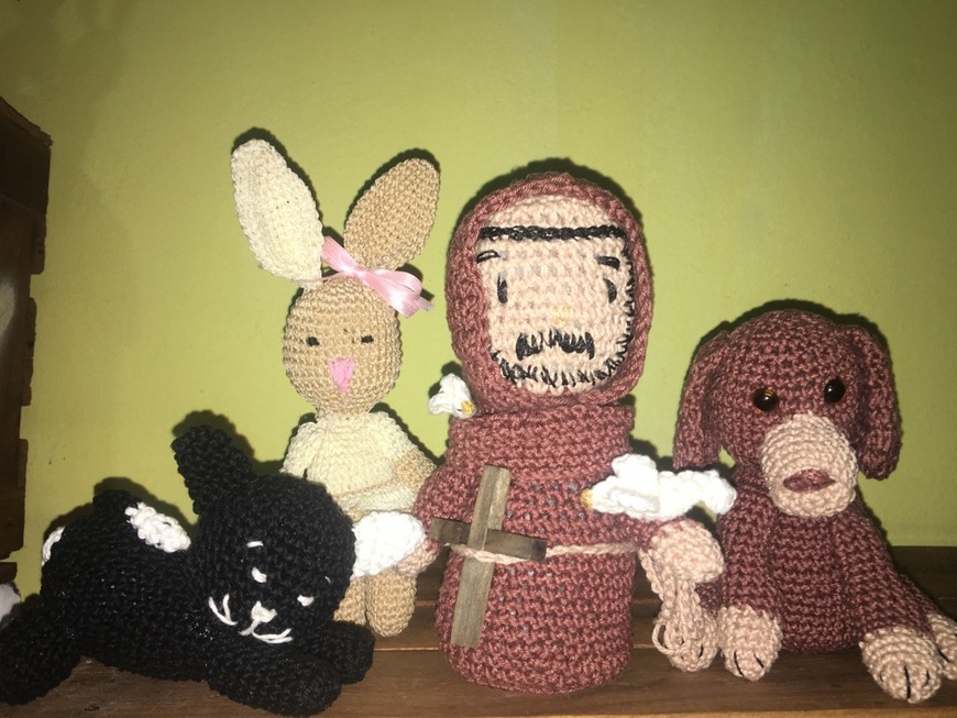 Moda Arte em amigurumis