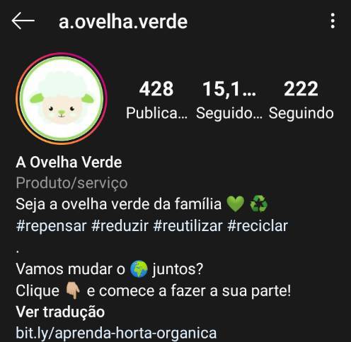 Fashion Instagram: @a.ovelha.verde