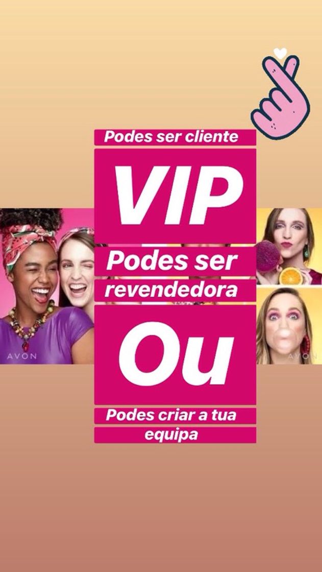 Fashion Ganha € recomendando produtos Avon