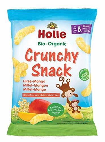Holle Bio Crunchy Snack Orgánico De Maíz Y Manga 8m