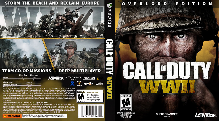 Videogames Call of Duty: WWII - Gold Edition