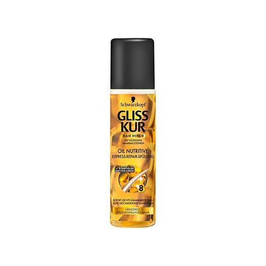 Gliss Kur Oil Nutritive Express Repair Conditioner Spray 6.76 fl oz by