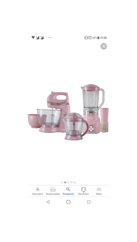 Producto Conjunto gourmet rosa bebê