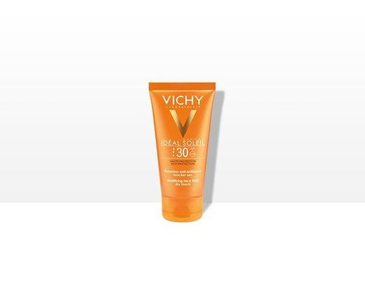 Creme Rosto Toque Seco SPF 30 - IDÉAL SOLEIL - Vichy