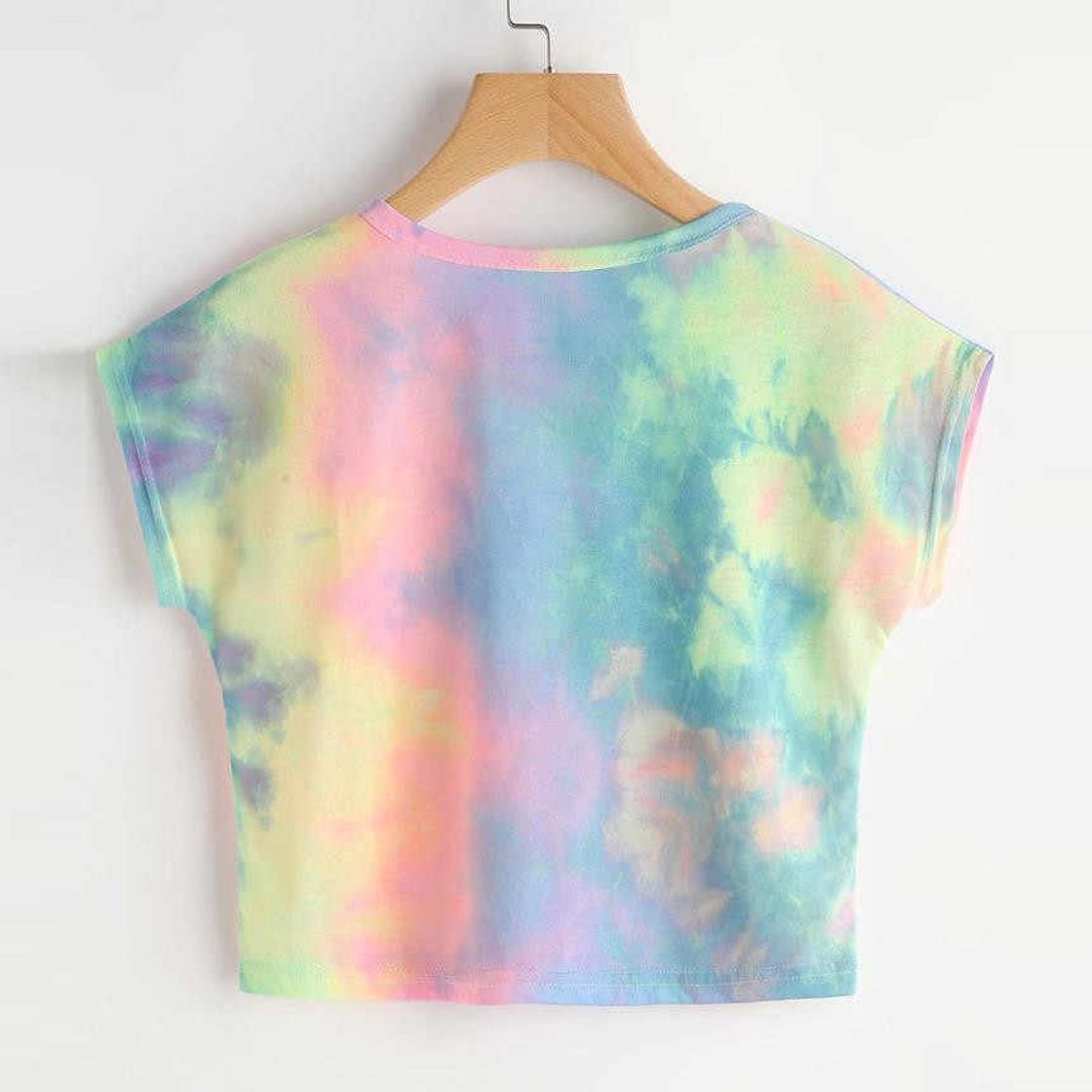 Fashion Blusas tie dye 