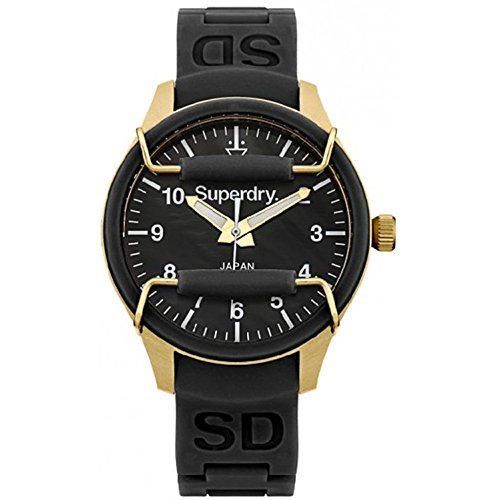 Superdry sou Wester Reloj para Hombre Analógico de Cuarzo japonés con Brazalete