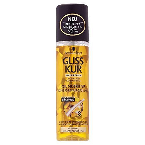 Gliss Kur Oil Nutritive Express Repair de descarga, 3 Pack