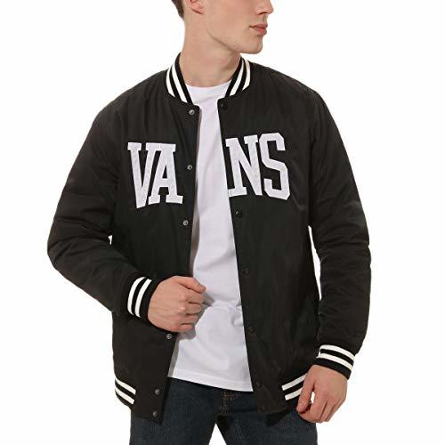 Social Vans SVD University Jacket -Fall 2019-(VN0A457FBLK1)