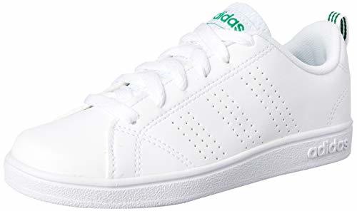 Social adidas Vs Advantage Cl K, Zapatillas de Deporte Unisex Niños, Blanco
