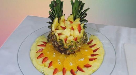 Arte com Fruta