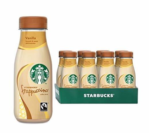 Starbucks Frappuccino Fairtrade Lowfat la bebida del café de vainilla 250ml