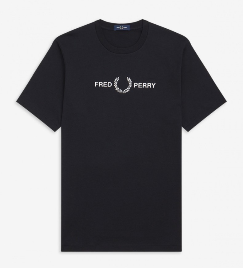 Social Fred perry t-shirt
