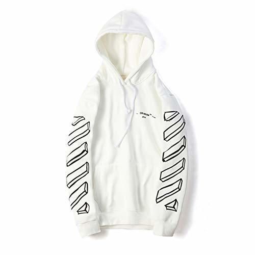 Social Street Trendy Fashion Hip Pop Off Cotton Jacket Hoodie Casual Long Sleeve