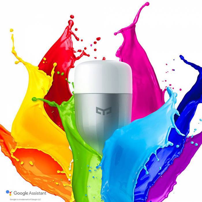 Lâmpada Xiaomi Mi LED Smart Bulb Yeelight Wi-Fi 10W E26-E27 ...