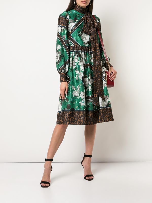 Product Medina print mix dress