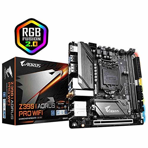 Social Gigabyte Z390 I Aorus Pro WiFi Mini ITX Mainboard 1151 HDMI/DP/2xM.2/USB3.1(Typ C)