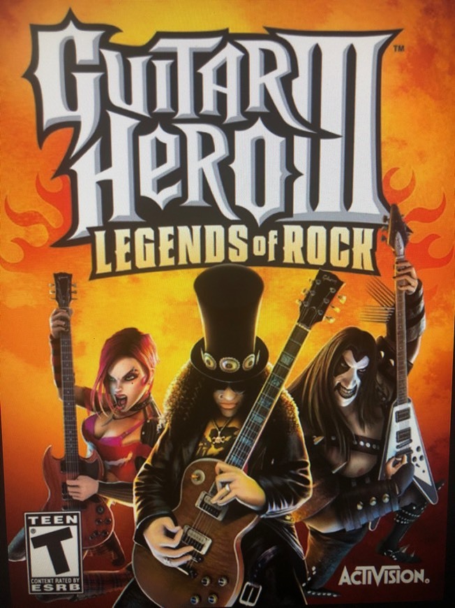 Moda Guitar Hero III Legends of Rock