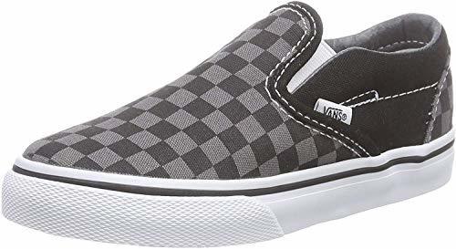 Fashion Vans T Classic Slip-ON Black/Pewter Ch VLYHBPJ - Zapatillas de Lona para