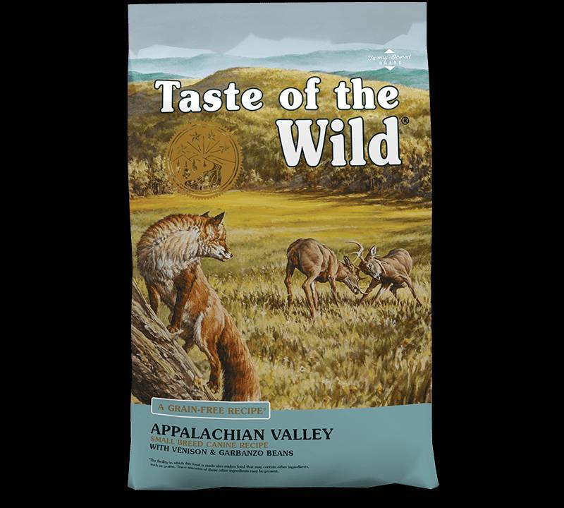 Moda Appalachian valley small breed - taste of the wild 