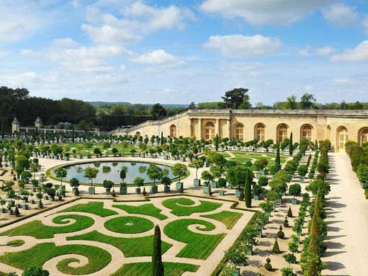 View on the Palace of Versailles