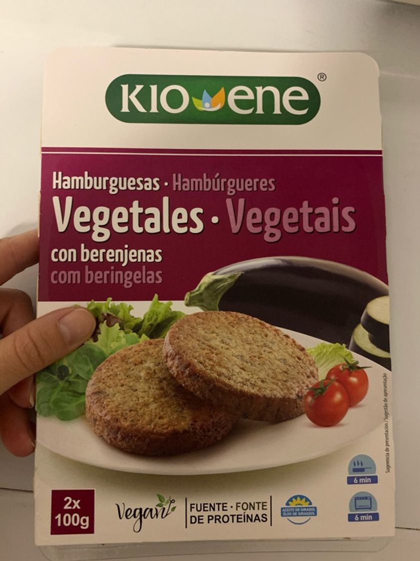 Productos Hamburguesas vegetales de berenjenas