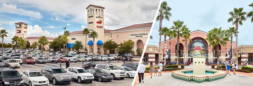 Lugar Orlando Vineland Premium Outlets