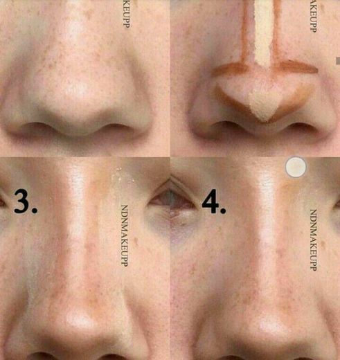 tutorial contorno de nariz