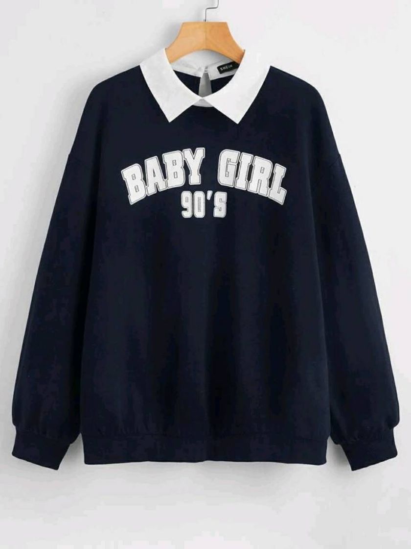 Fashion Suéter "baby girl" estilo Soft Girl