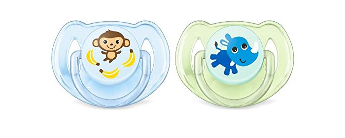 Producto Philips Avent SCF169/27 - Set de 2 chupetes Gama Safari