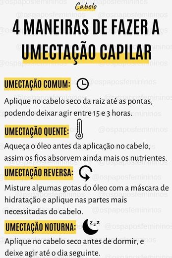 UMECTAÇÃO ✨