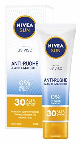 Lugar Nivea sun Crema Facial Solar anti-rughe y anti-macchie FP30 Protección Alta – 50 ml