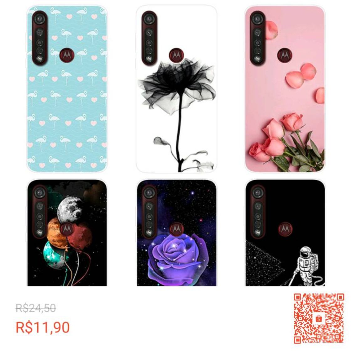 Moda Capinhas moto g8 plus