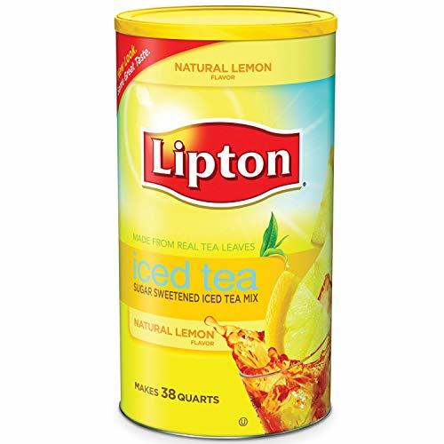 Product Lipton Lemon Flavor Sugar Sweetened Iced Tea Mix 38 Quarts