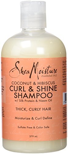 Beauty Shea Moisture - Champú modelador para rizos con coco e hibisco