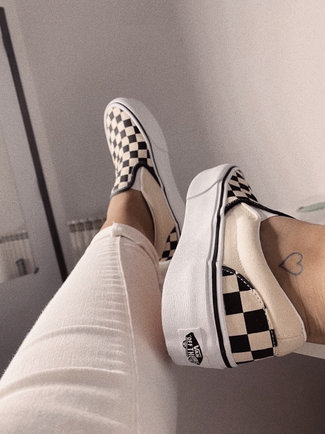 Social Vans slip on plataforma 
