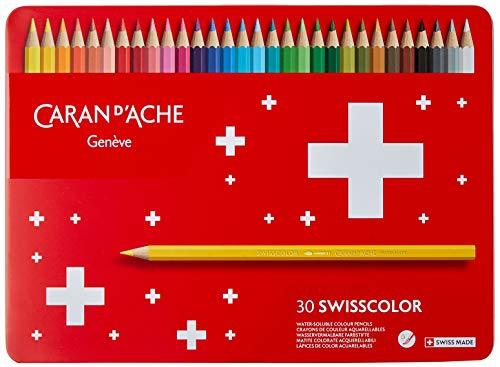 Social Caran d-Ache Swisscolor Aquarel 30's - Lápiz de color