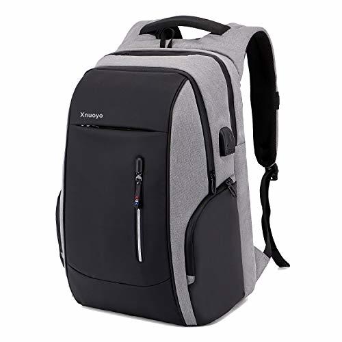 Social Xnuoyo Mochila Antirrobo de Portátil