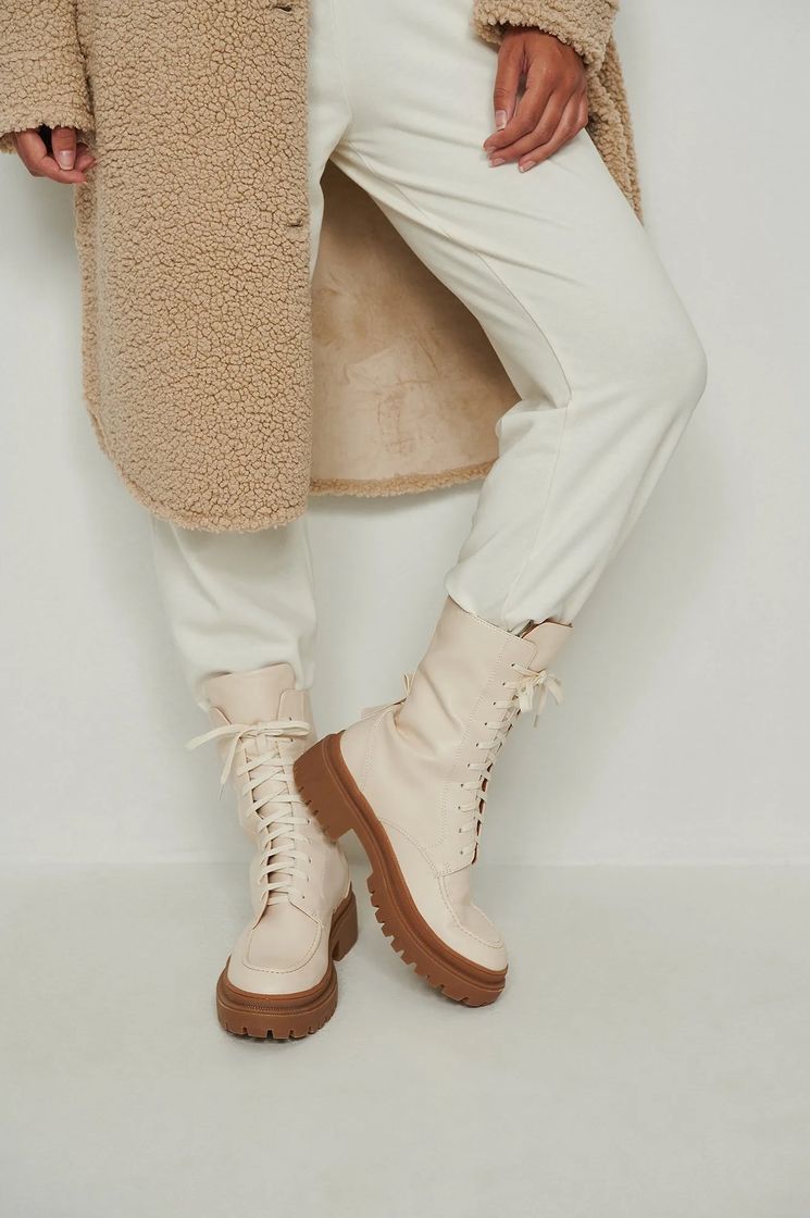 Fashion Botas beige NA