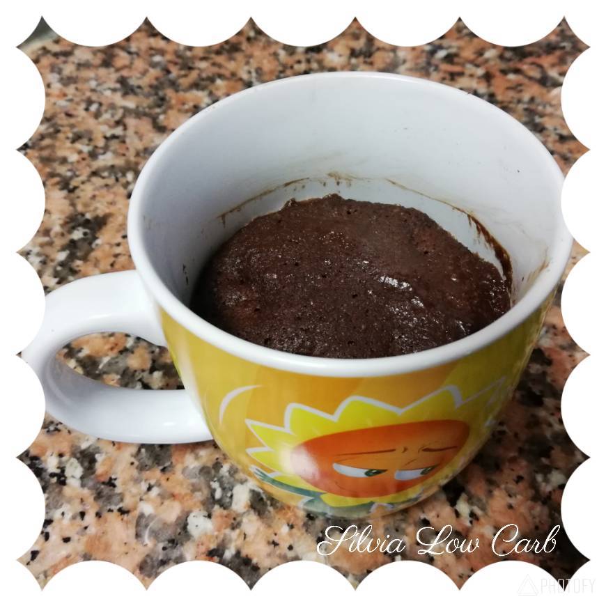 Fashion Mug Cake de Chocolate Low Carb