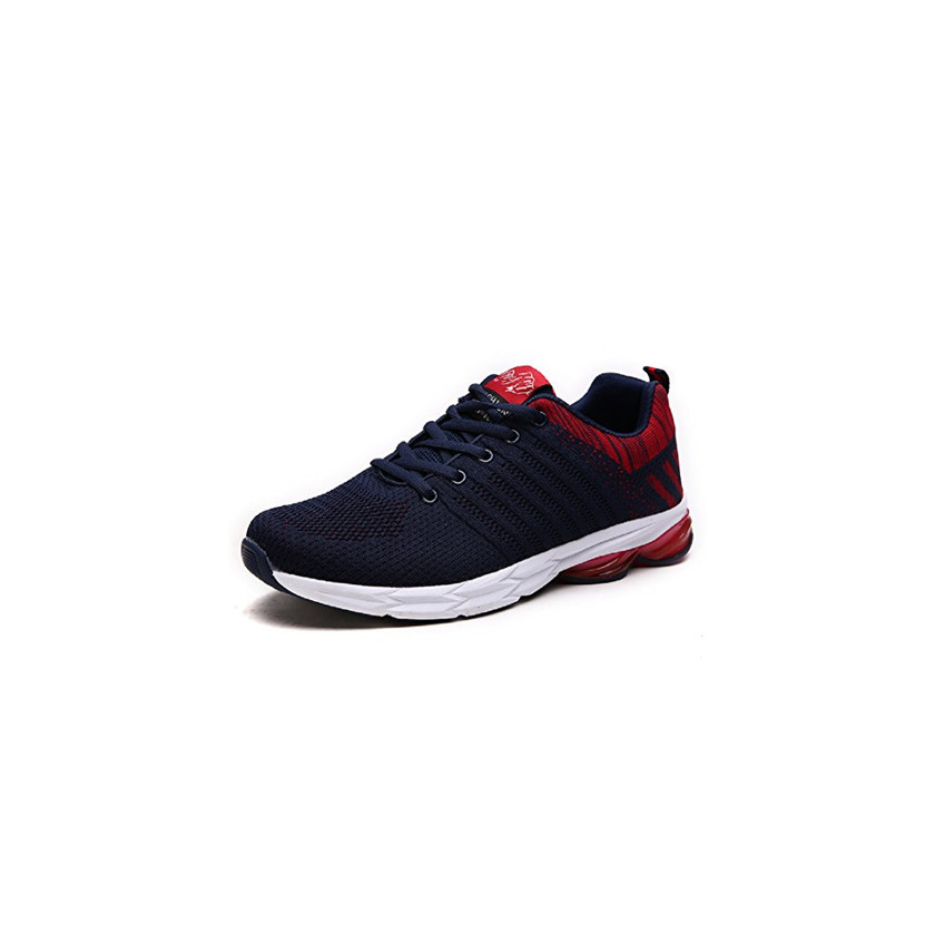 Moda Zapatillas Running para Hombre Aire Libre y Deporte Transpirables Casual Zapatos Gimnasio Correr Sneakers