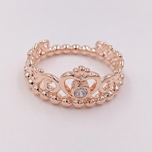 Anel tiara rose