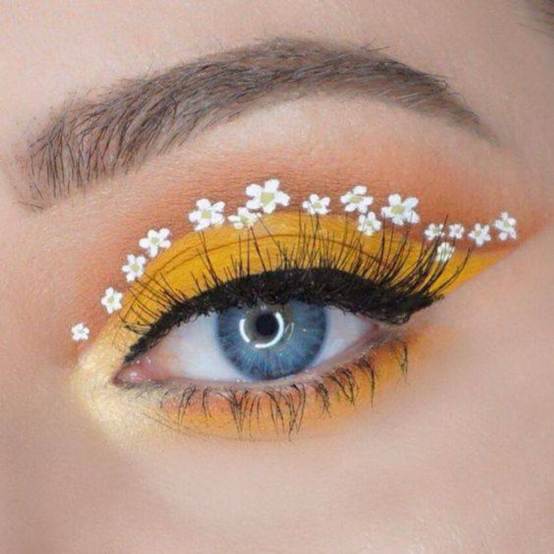 Moda flower makeup🌻