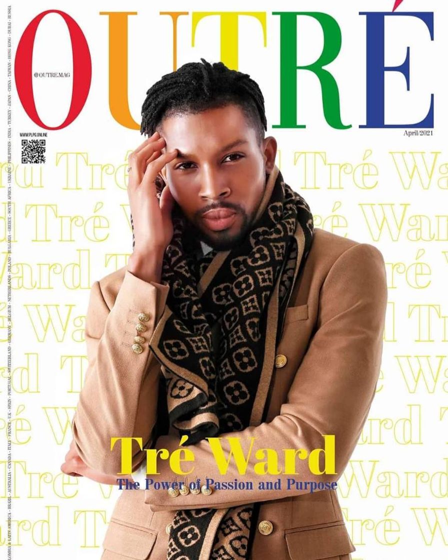 Moda OUTRE Magazine - TRÉ WARD - April/2021 - PLPG GLOBAL MEDIA