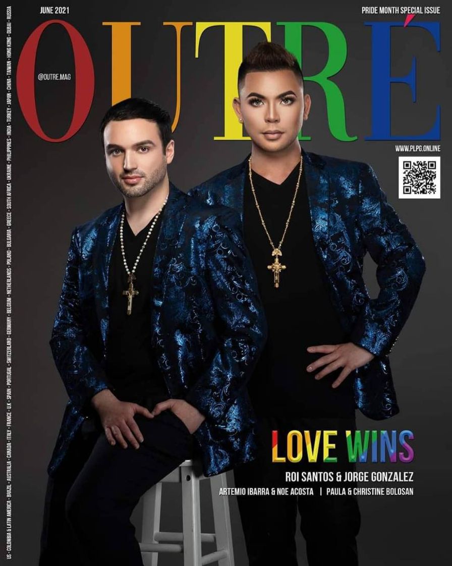 Fashion OUTRÉ Mag - PRIDE MONTH SPECIAL ISSUE "LOVE WINS"