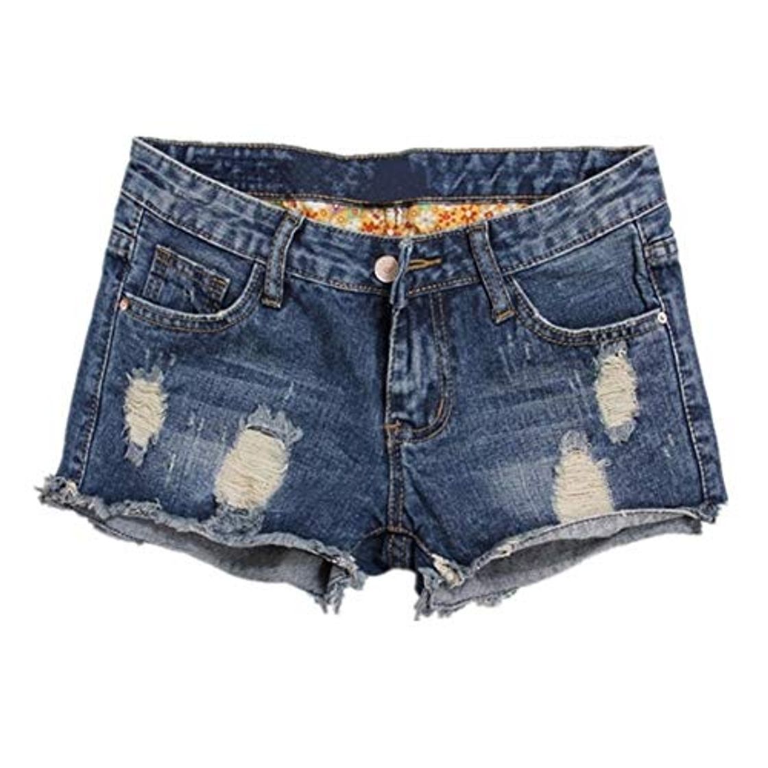 Moda YUNGYE Coreano Summer Vintage High Waisted Denim Women Shorts Plus Size Slim